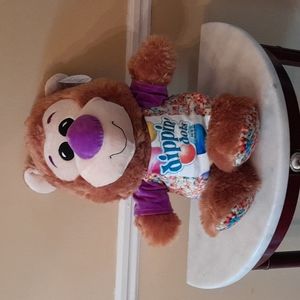 Goffa Dippin Dots Rainbow Ice Cream Purple Bear